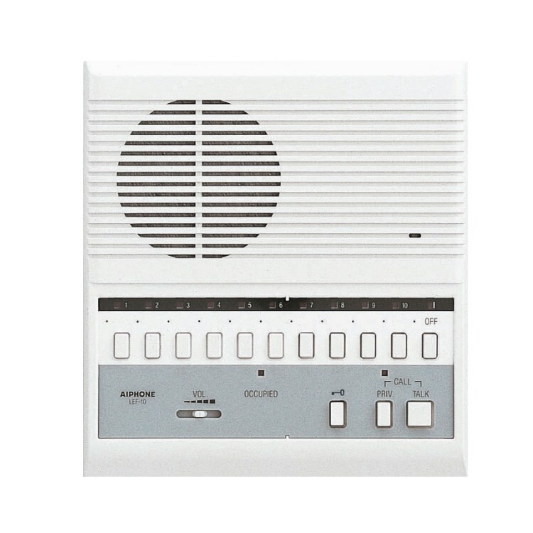 Aiphone LEF-10 Selective Calling Analog 10-Channel Master Station