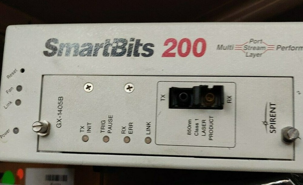 NetCom SmartBits 200 Performance Analysis System w/GX-1405B & 2x ML-7710 Modules