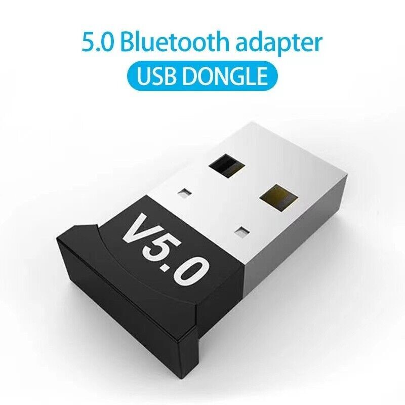 USB Bluetooth 5.0 Wireless Audio Music Stereo Adapter Dongle receiver For TV PC
