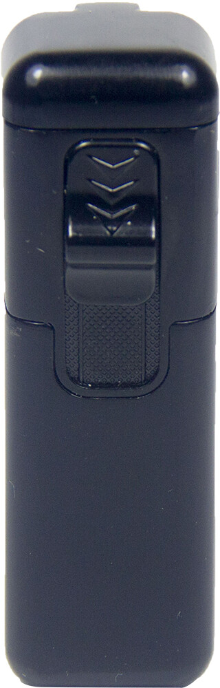 Cuboid Shaped Quad Flame Cigar Torch Lighter Adjustable Flame Refillable BLACK