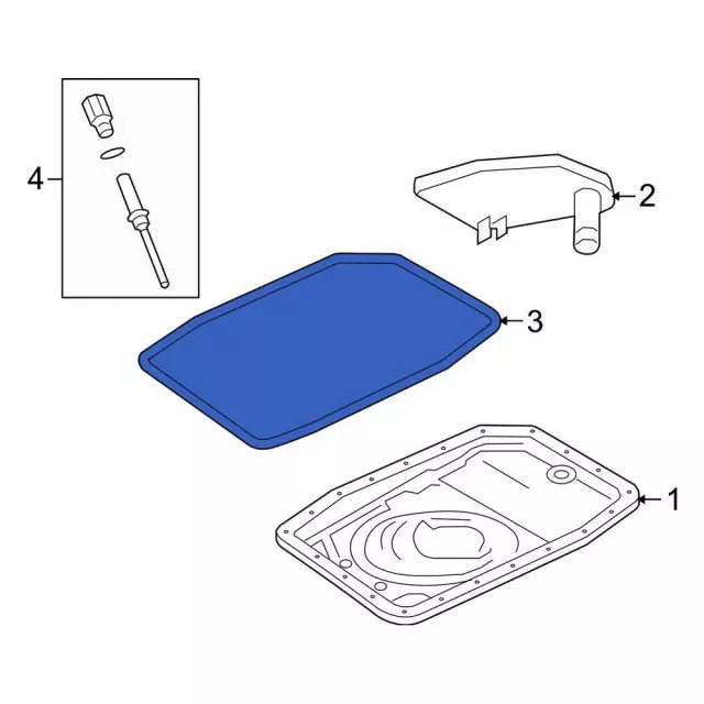 Genuine Ford Gasket BL3Z-7A191-C