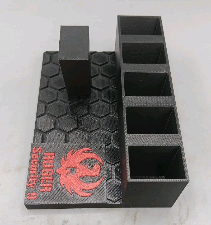 Ruger Security 9 Pistol Display Stand Holds 5 Magazines – Multiple Colors