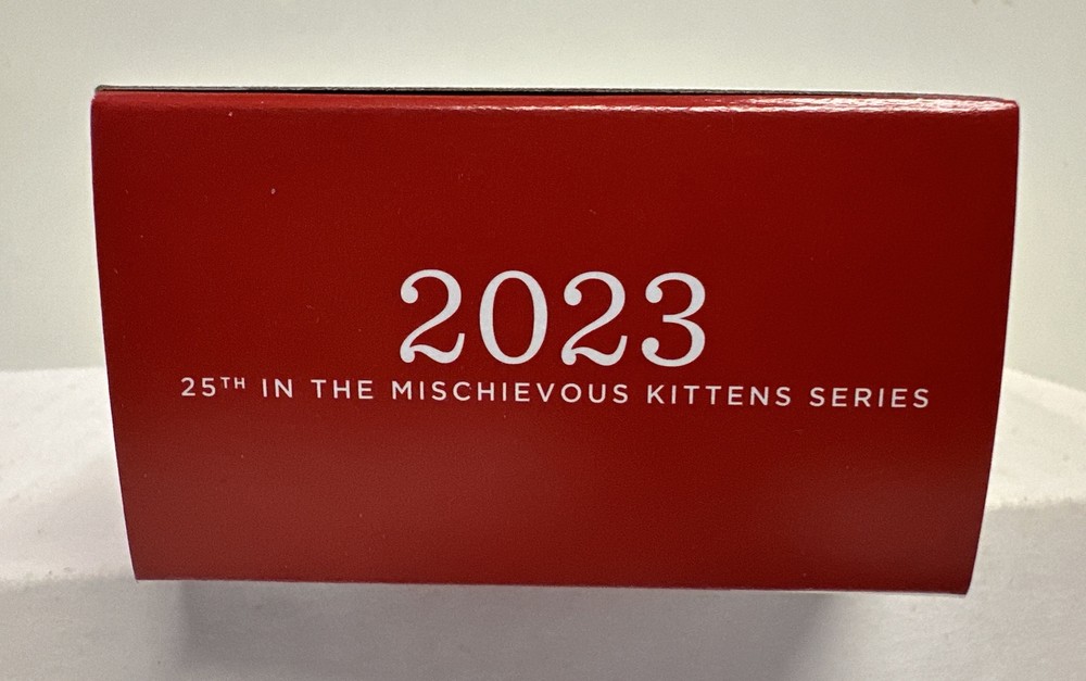 2023 Hallmark Keepsake Mischievous Kittens Ornament