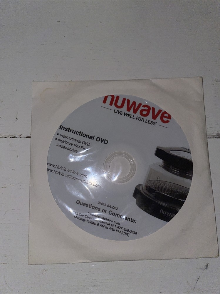 nuwave pro plus 20633 cookbook And Cd