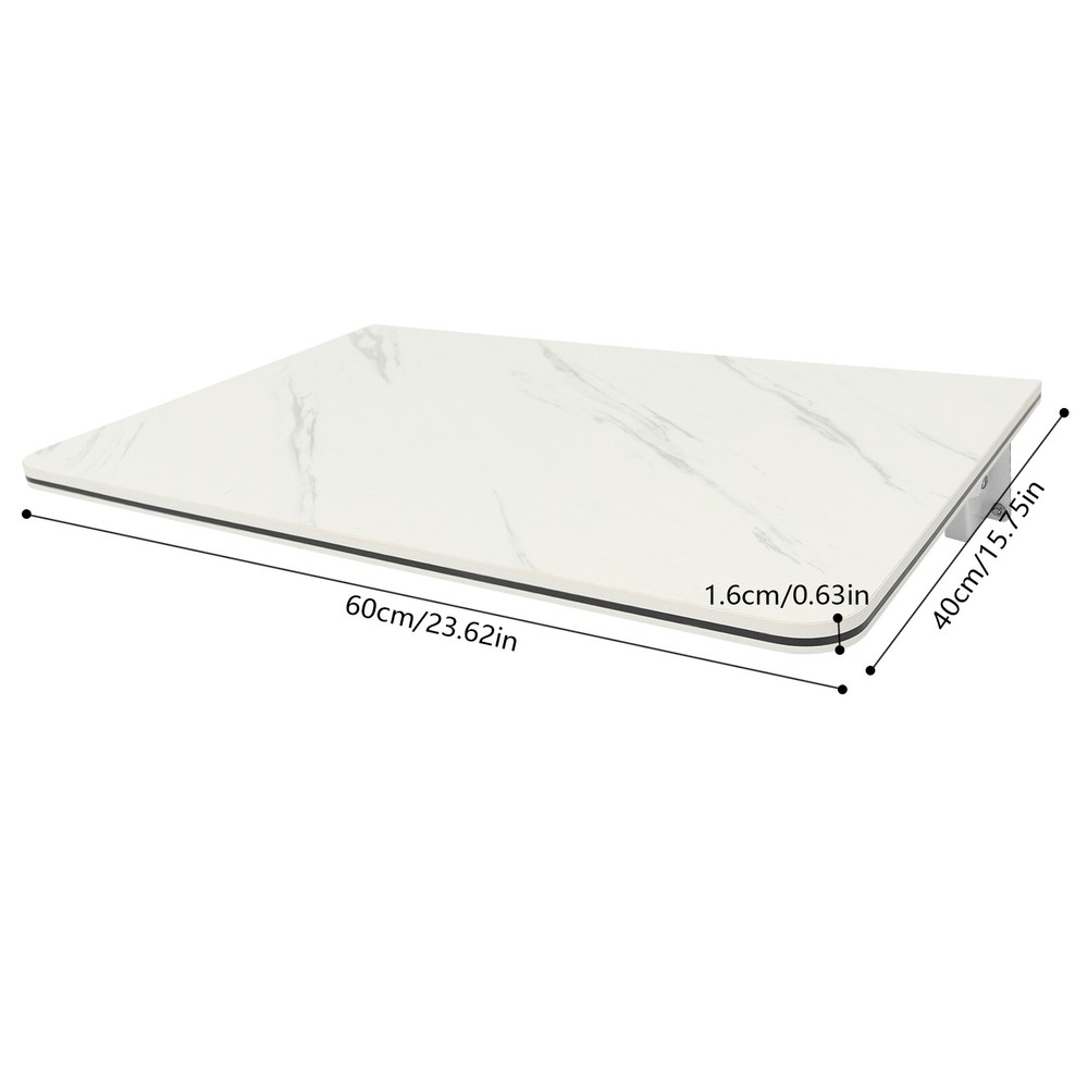 Folding Wall Desk - Stylish Space-Saving Wall-Mounted Table for Home & Office