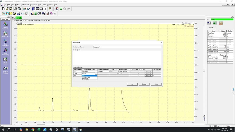 LCMS Solution Version 3.8 Active License for Shimadzu HPLC/MS Systems