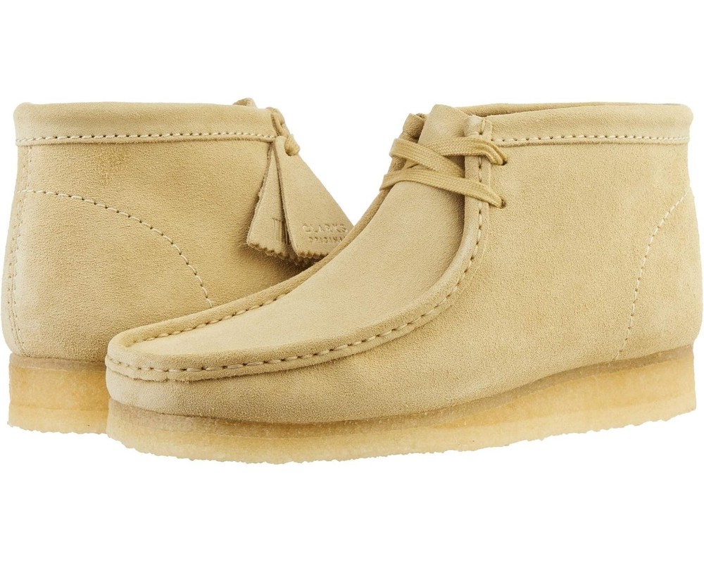 [26155516] Mens Clarks WALLABEE BOOT 'MAPLE SUEDE'