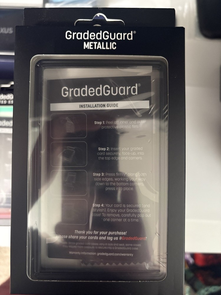 GradedGuard PSA Graded Card Case Guard Protector OBSIDIAN Limited Edition