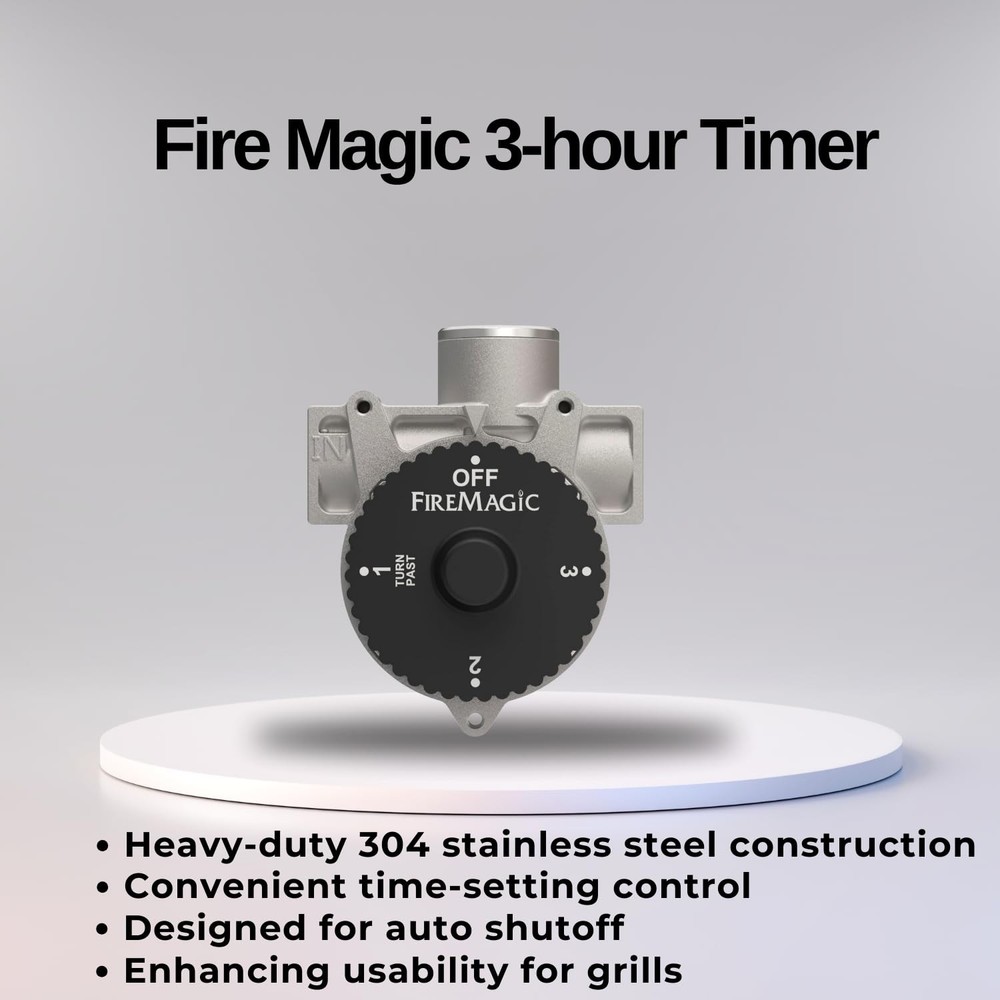 Fire Magic Double Gas Timer Box, 1 Hour (5521-12T)