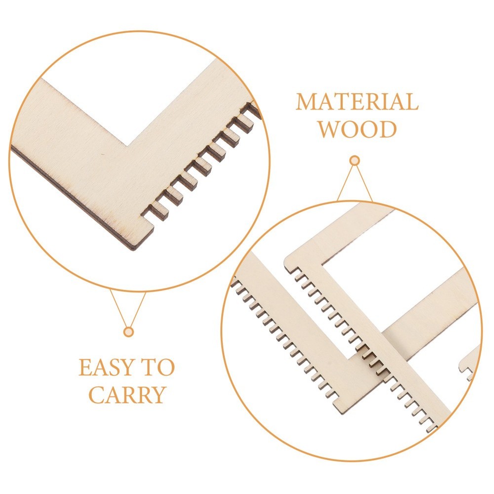 4 Pcs Weaving Kit for Toddler Starter Beginners Hand Auxiliary Tools
