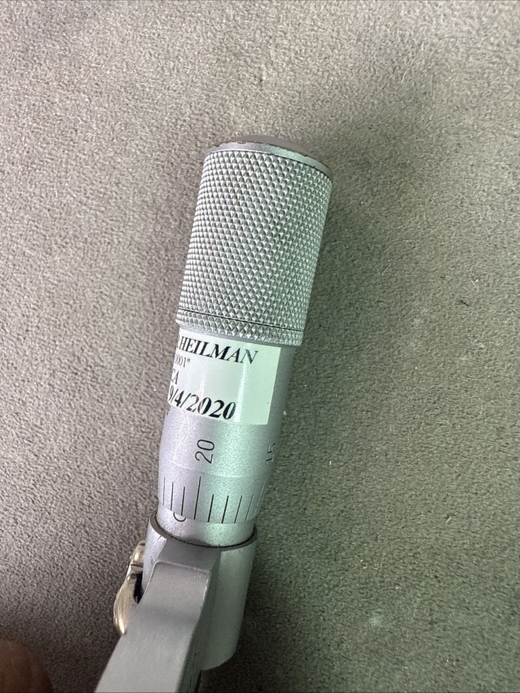 FOWLER Micrometer - 0-1" Range, .0001"