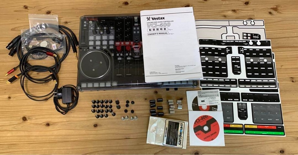 Vestax VCI-400 USB MIDI and Audio DJ Controller Test Completed