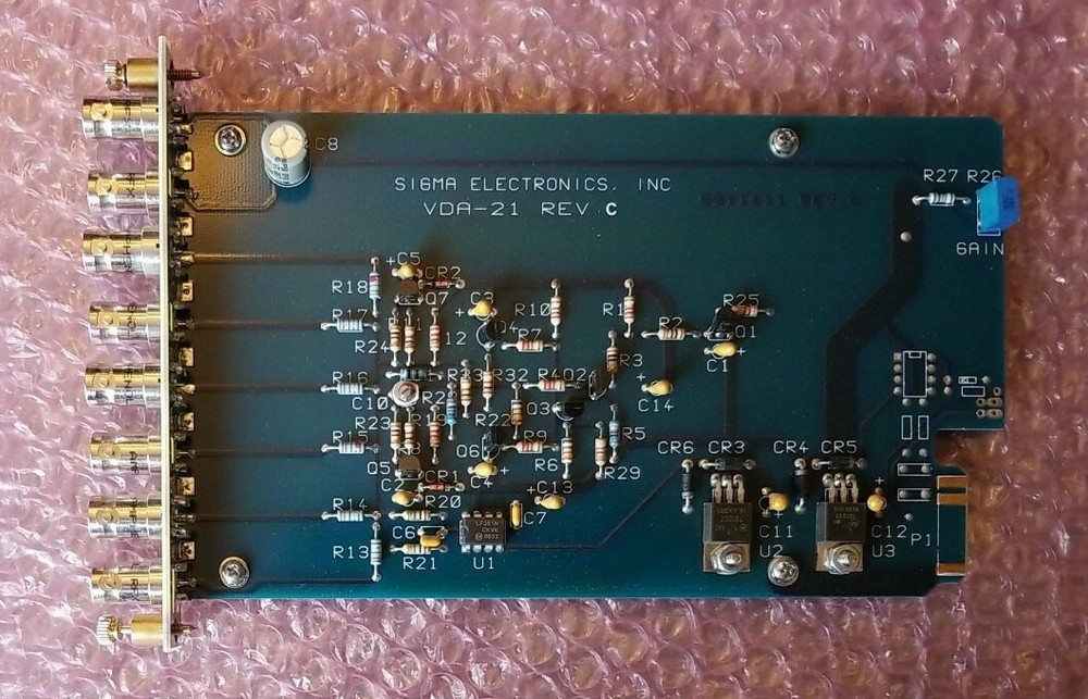Sigma Electronics VDA-21 2x6 2100 Series Video Distribution Amplifier Module