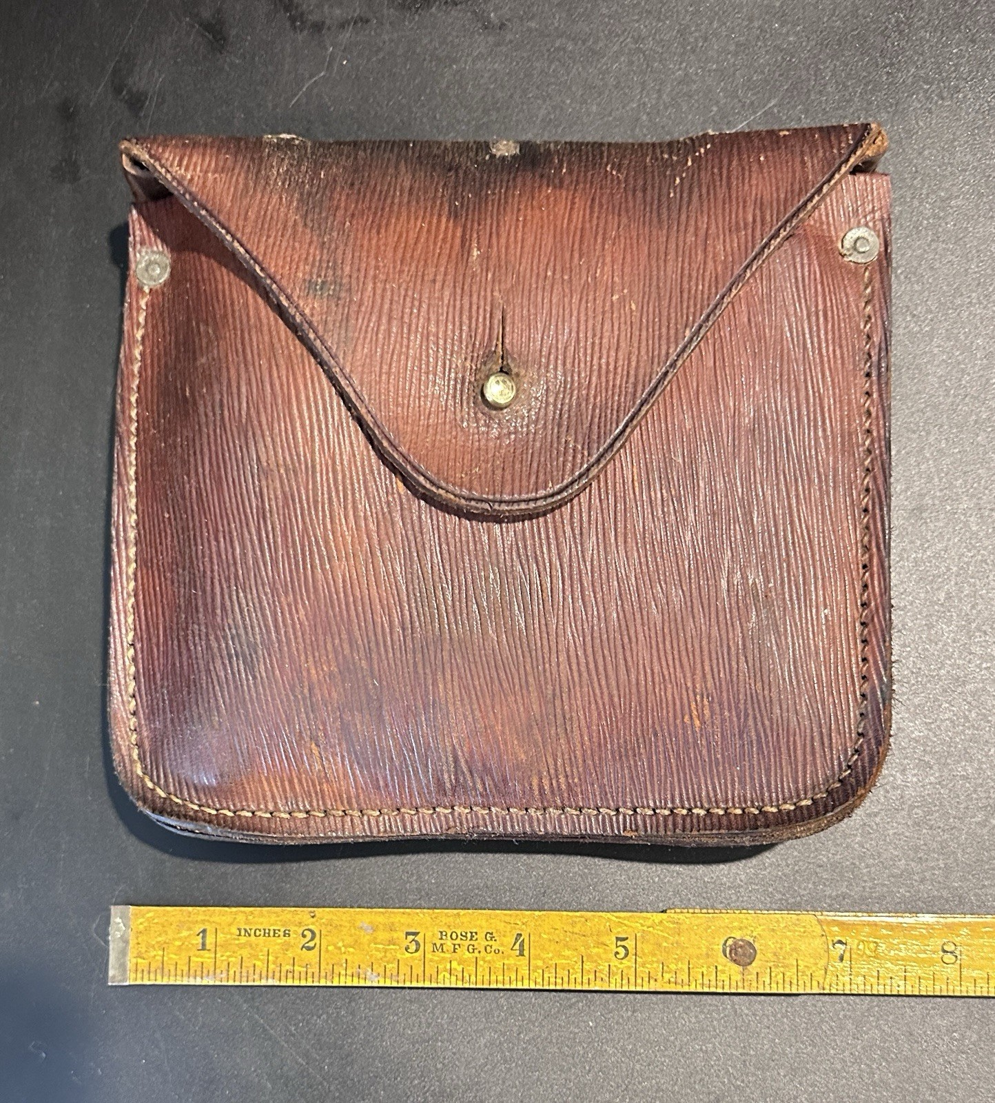 WW2 British Army Sapper’s Portable Chain Saw in Leather Case with Handles & File