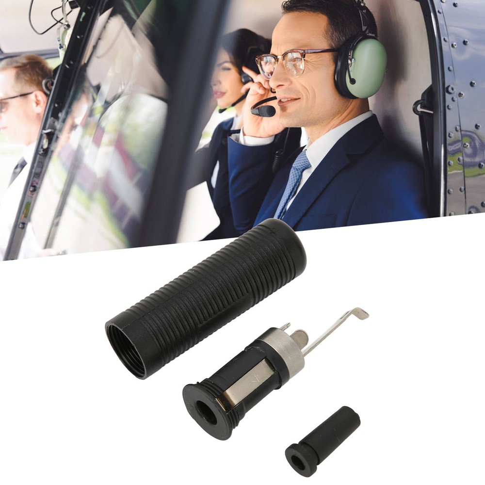 Replacement Helicopter Plug Headset Adapter U‑174/U Solder Type Headset Adapter