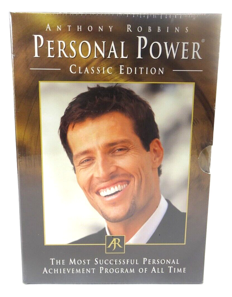 Anthony Robbins Personal Power Classic Edition DVD Achievement Program SEALED