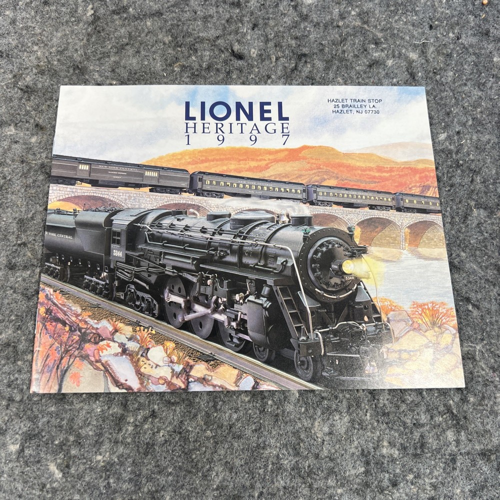 1997 Lionel Heritage Trains Catalog