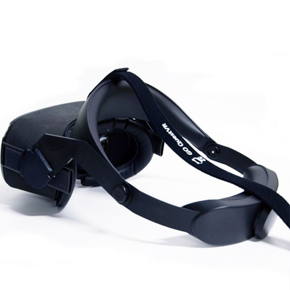 Adjustable Headband Head Strap with Headphone for /// Quest VR Headset HYA