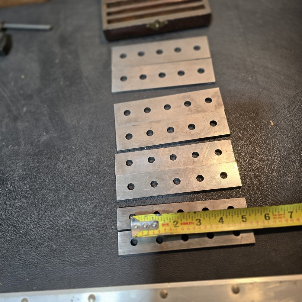 USA MADE  STEEL PARALLELS SET
