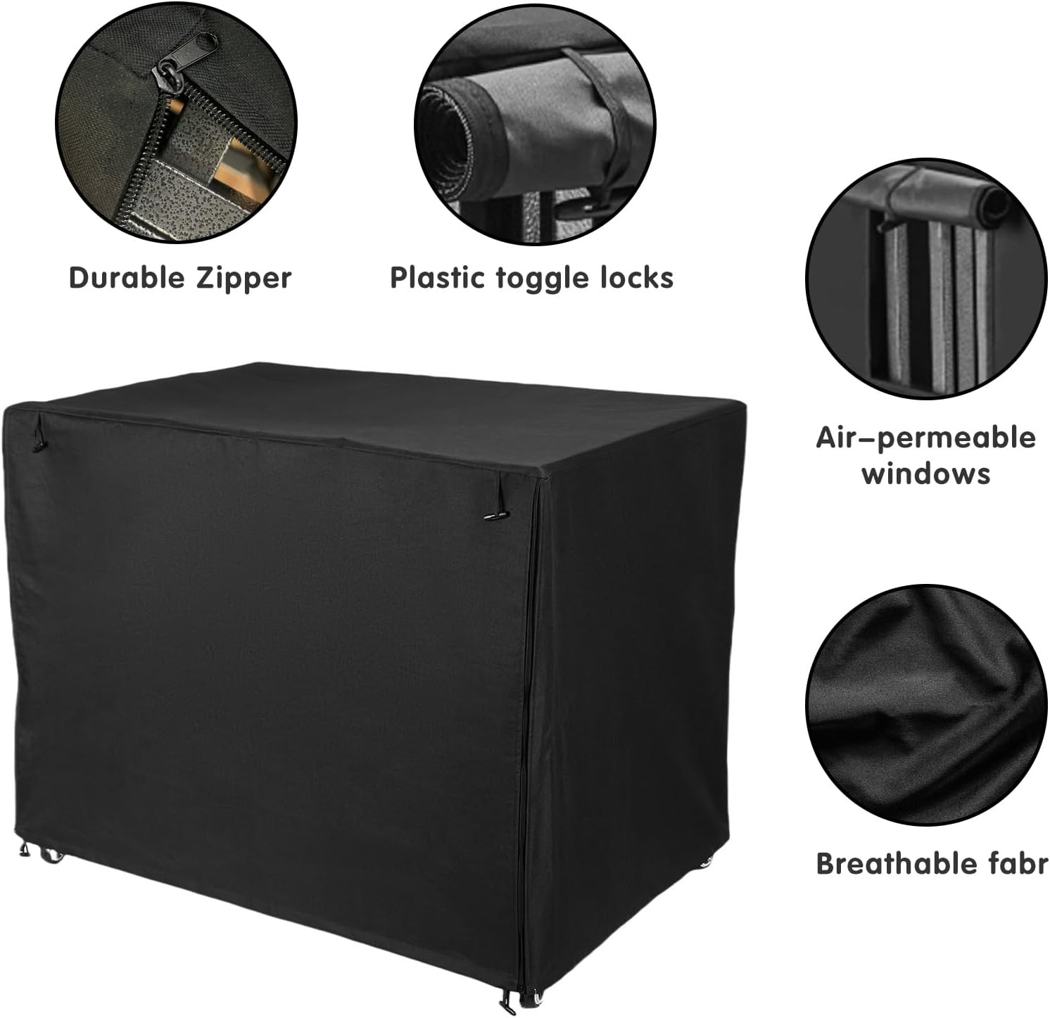 48 Inch Heavy Duty Dog Crate Fit 48 Inch Crate(48.82L X 31.89W X 34.25H Inch.)