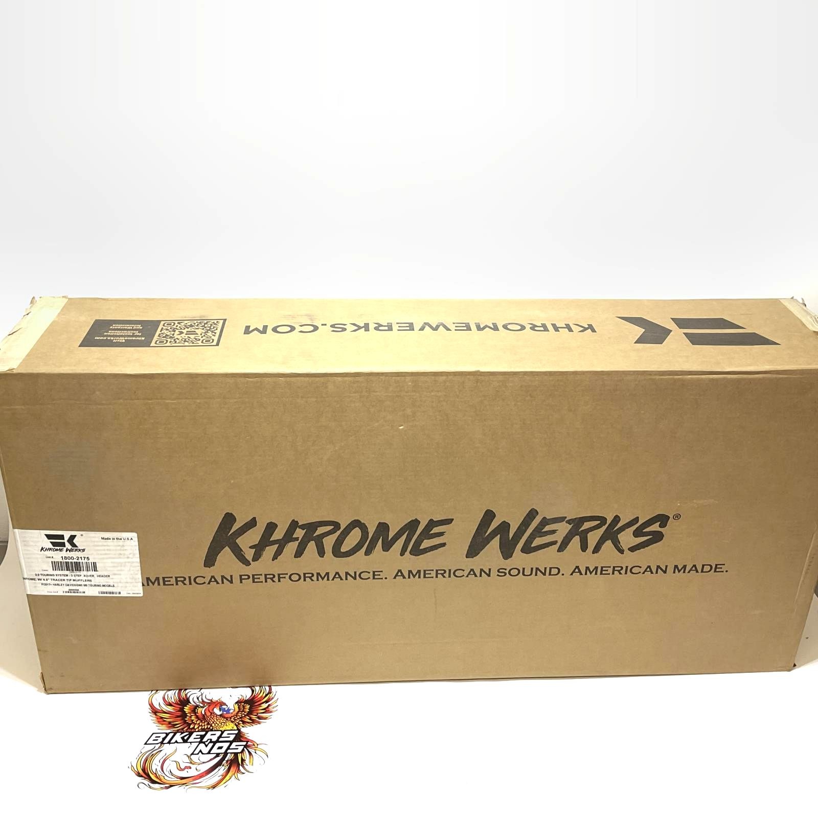 Khrome Werks 2017up Harley Touring 2-2 Chrome Dominator 4.5" Exhaust 200400A