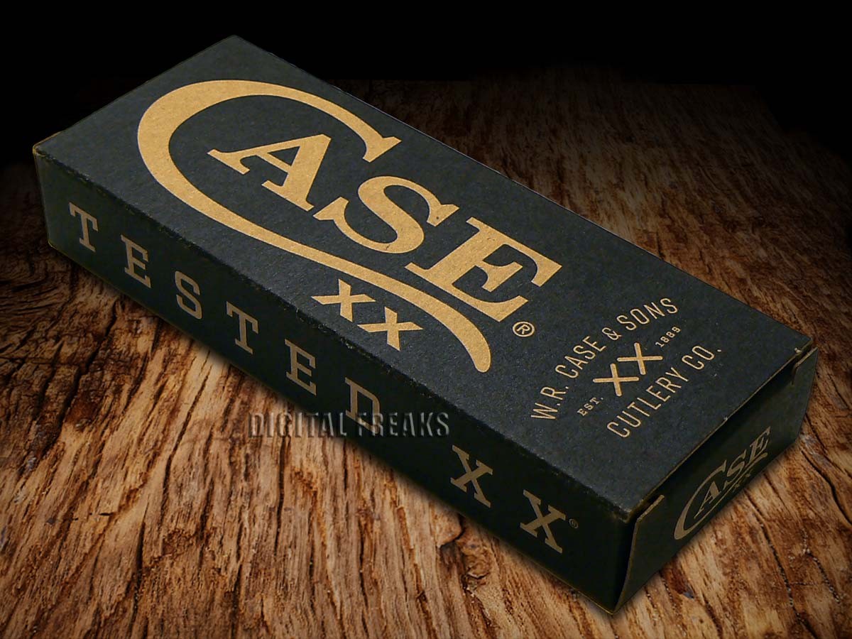 Case xx Knife Boxes for Pocket Knives Black & Tan Quantity of 5