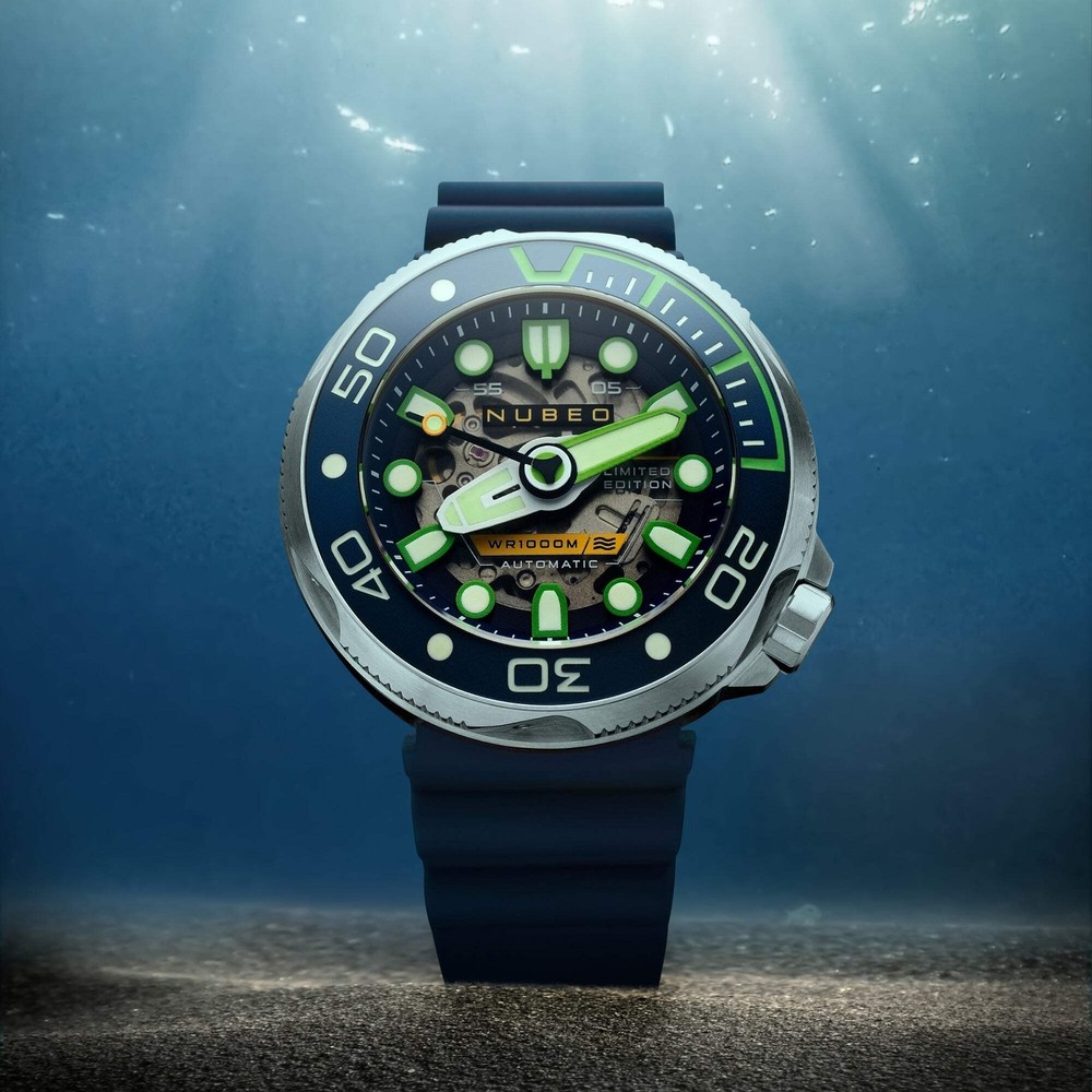 Ventana Skeleton Automatic Limited Edition Sea Blue