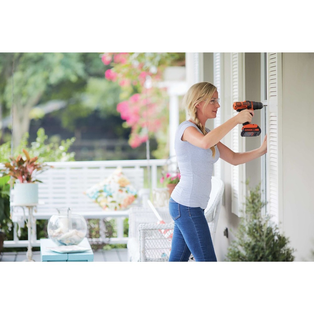 BLACK+DECKER 20V Max* Lithium Ion 4 Tool Combo Kit - BD4KITCDCMSL