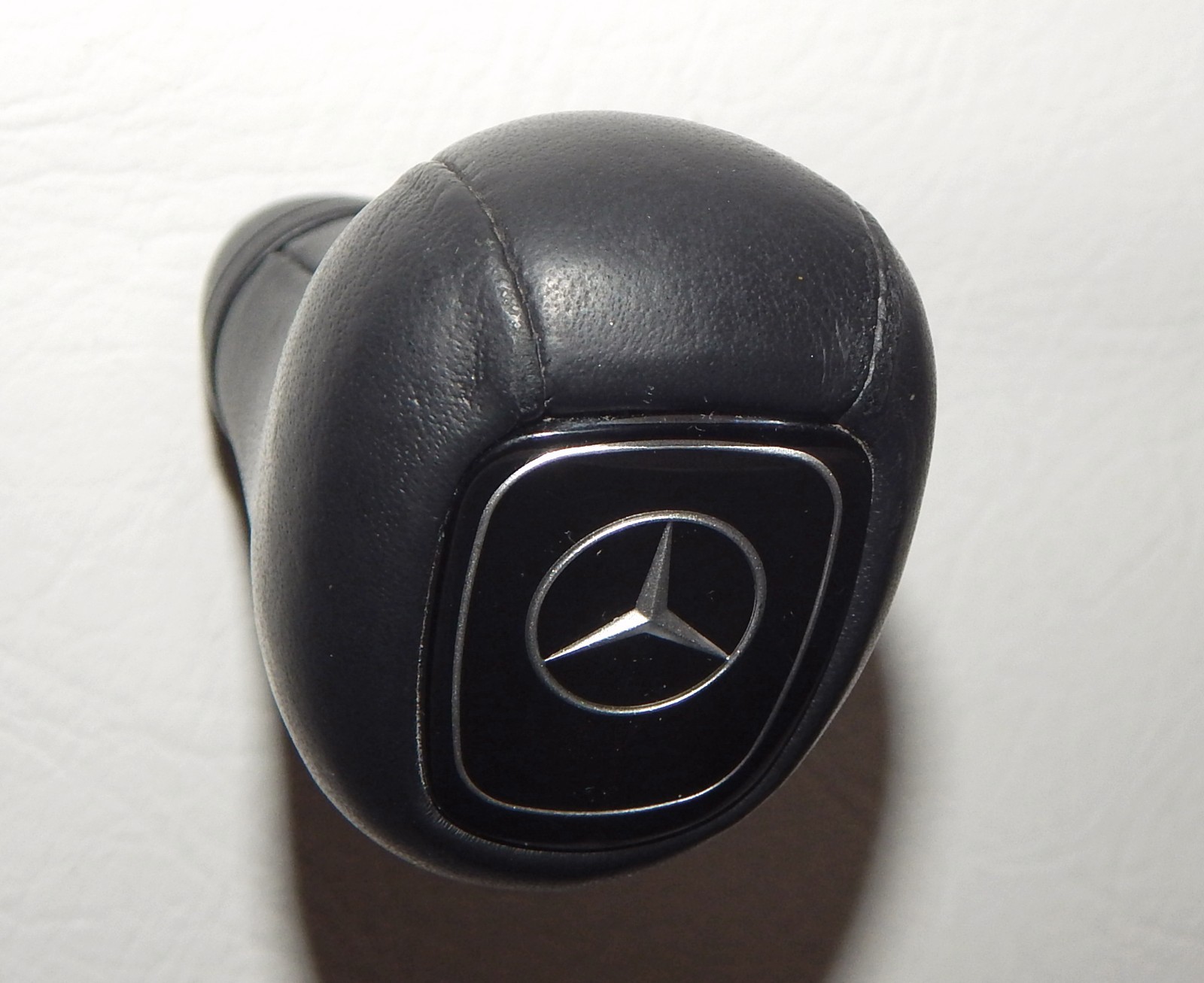OEM 2002-2005 MERCEDES M-CLASS Black Leather Shift Knob Automatic Shifter Handle