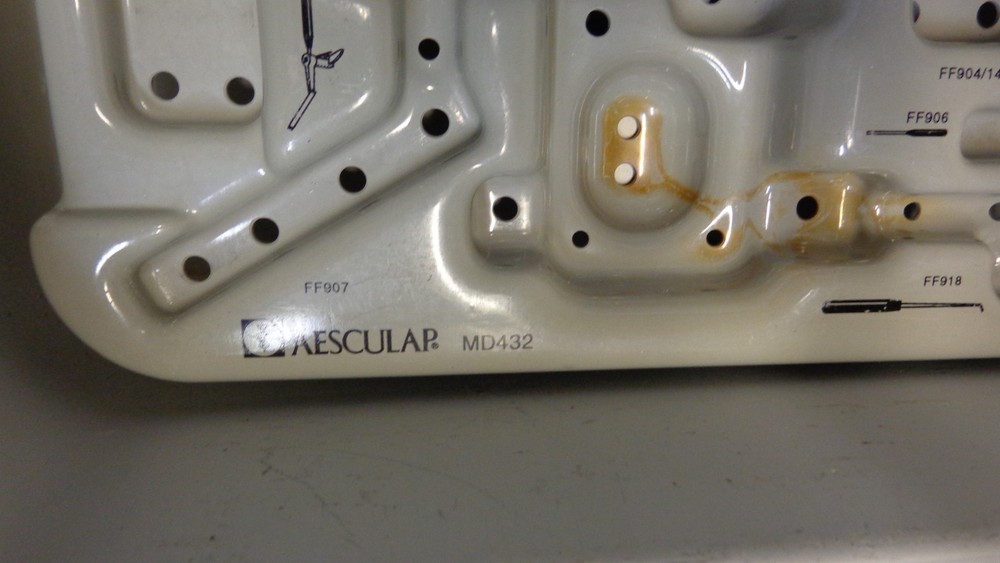 FF907 Aesculap MD432 / MD434 Caspar ACF Plating Instruments Trays