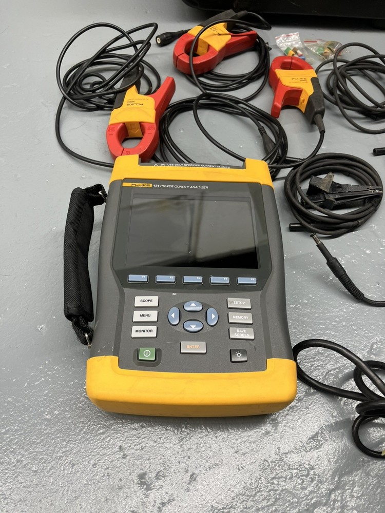 Fluke 434 Three Phase Power Quality Analyzer Meter