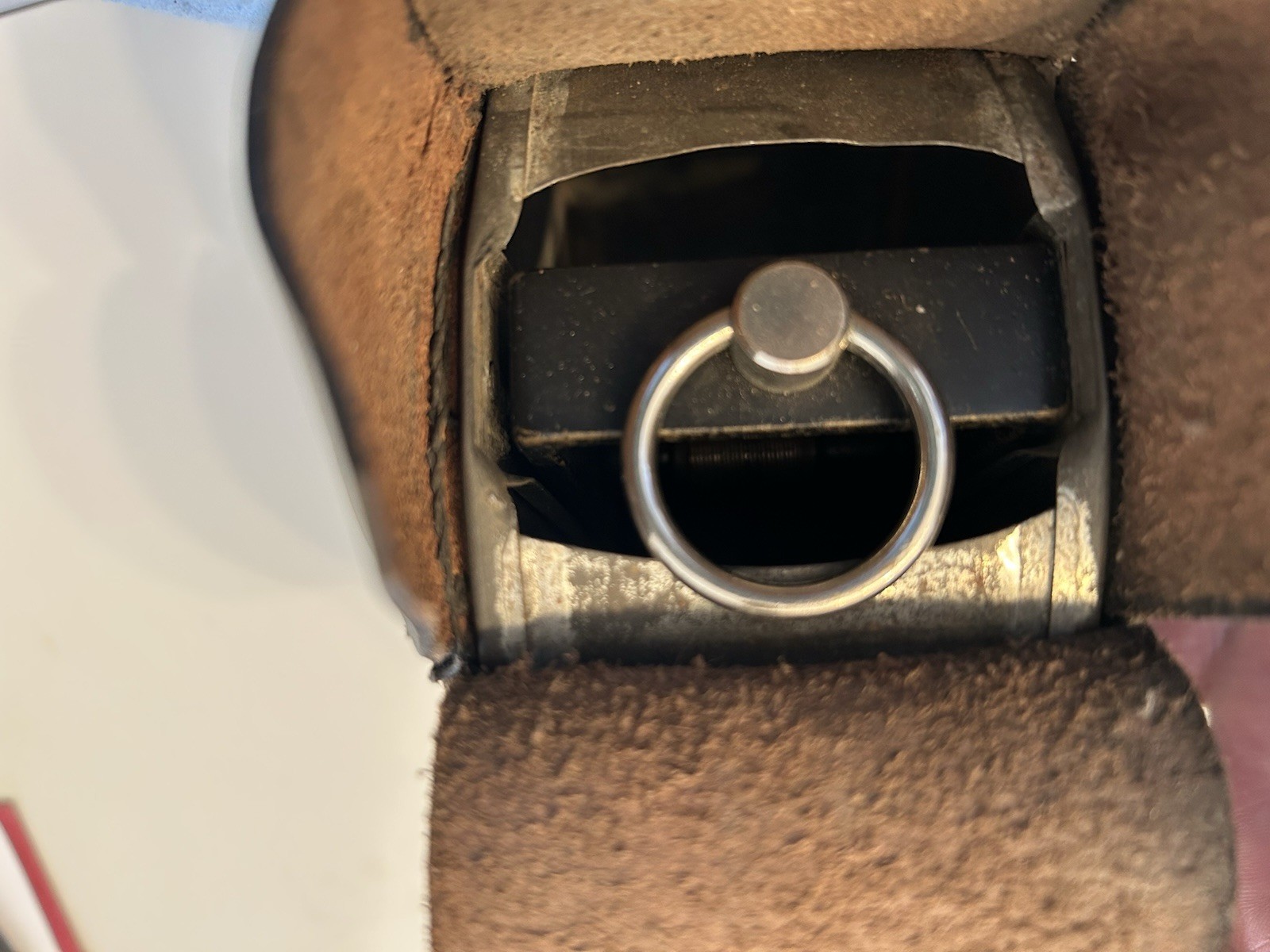 Keuffel & Esser Wagon Wheel Odometer With Original Leather Case - Circa 1890’s