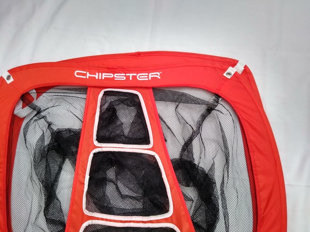 GoSports Chipster Golf Chipping Training Net Replacement Only Red Game Compact..