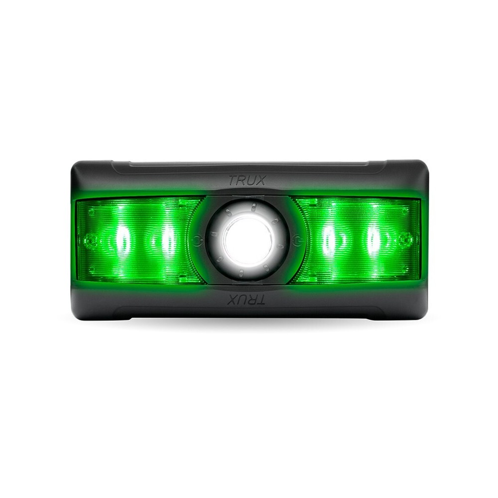 9 LED Interior Rectangular Light W/ Matte Black Housing & 6 Color Option