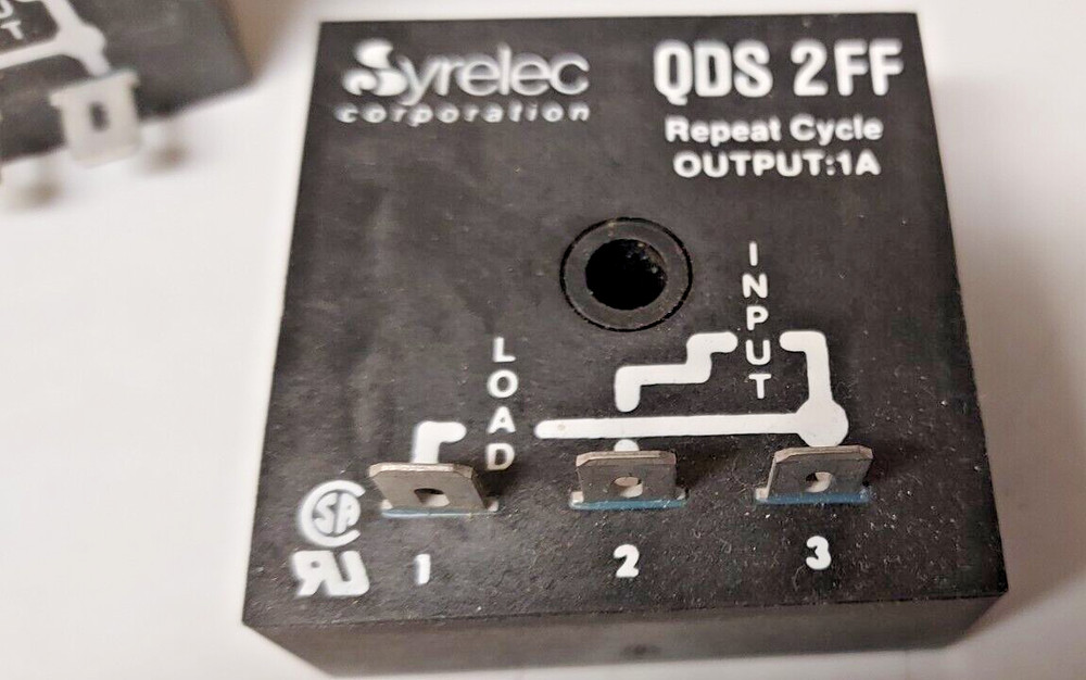 QDS2FF SYRELEC REPEAT CYCLE TIMER, OUTPUT 1 AMPERE,