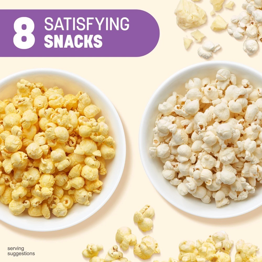 White Cheddar Butter Flavored Microwave corn Variety Pack 8 Count Box