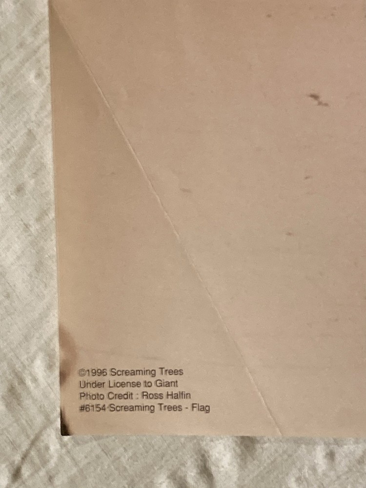 Screaming Trees 1996 Poster Funky Mark Lanegan