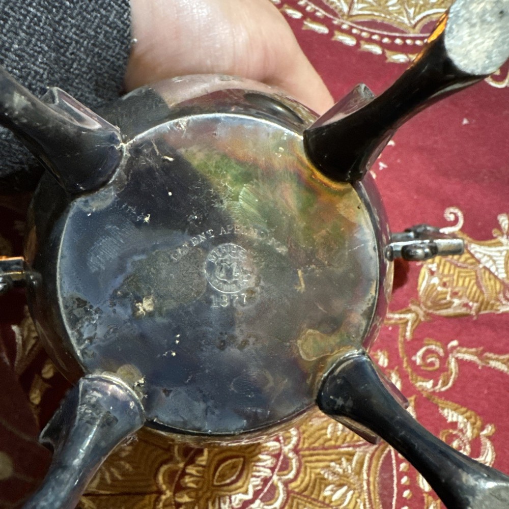 Meriden B. Company tea set 1877