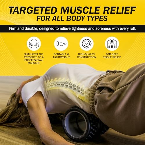 SpineAline Back Roller – Muscle Rollers Deep Tissue Spine Alignment Tool –