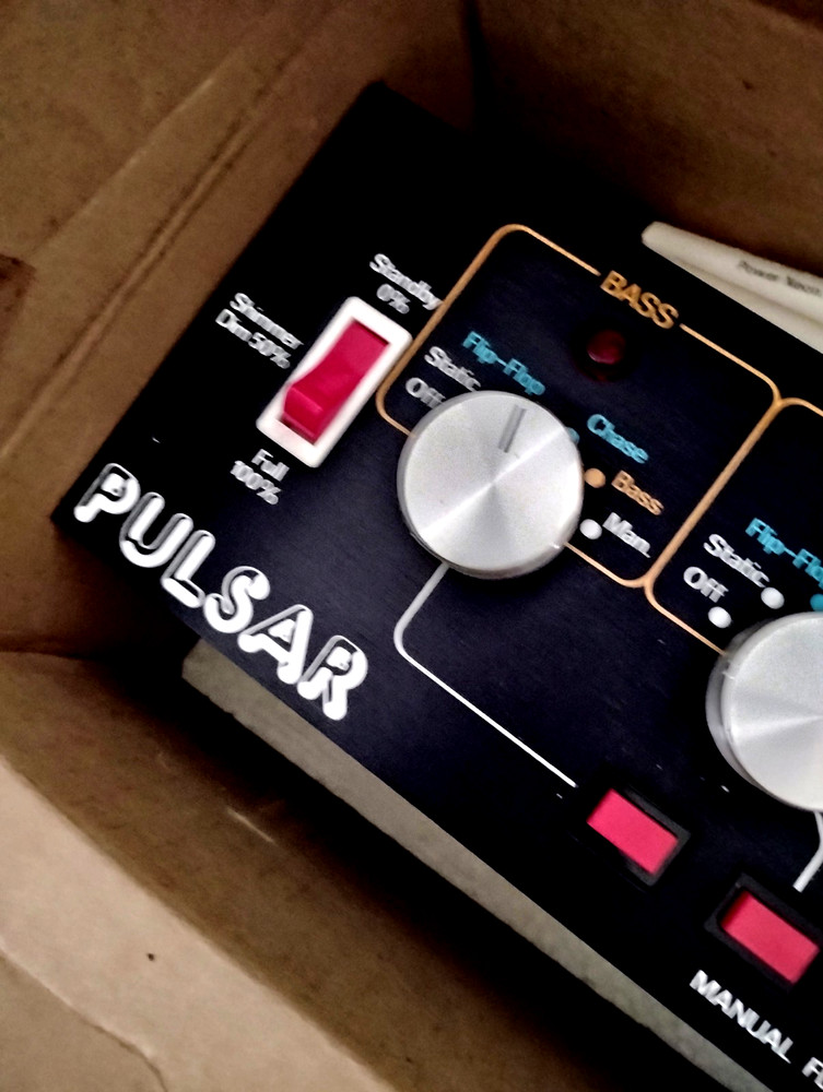 Pulsar Zero 4000 Lighting Controller - Audio Input Control, 1980's, Made In UK