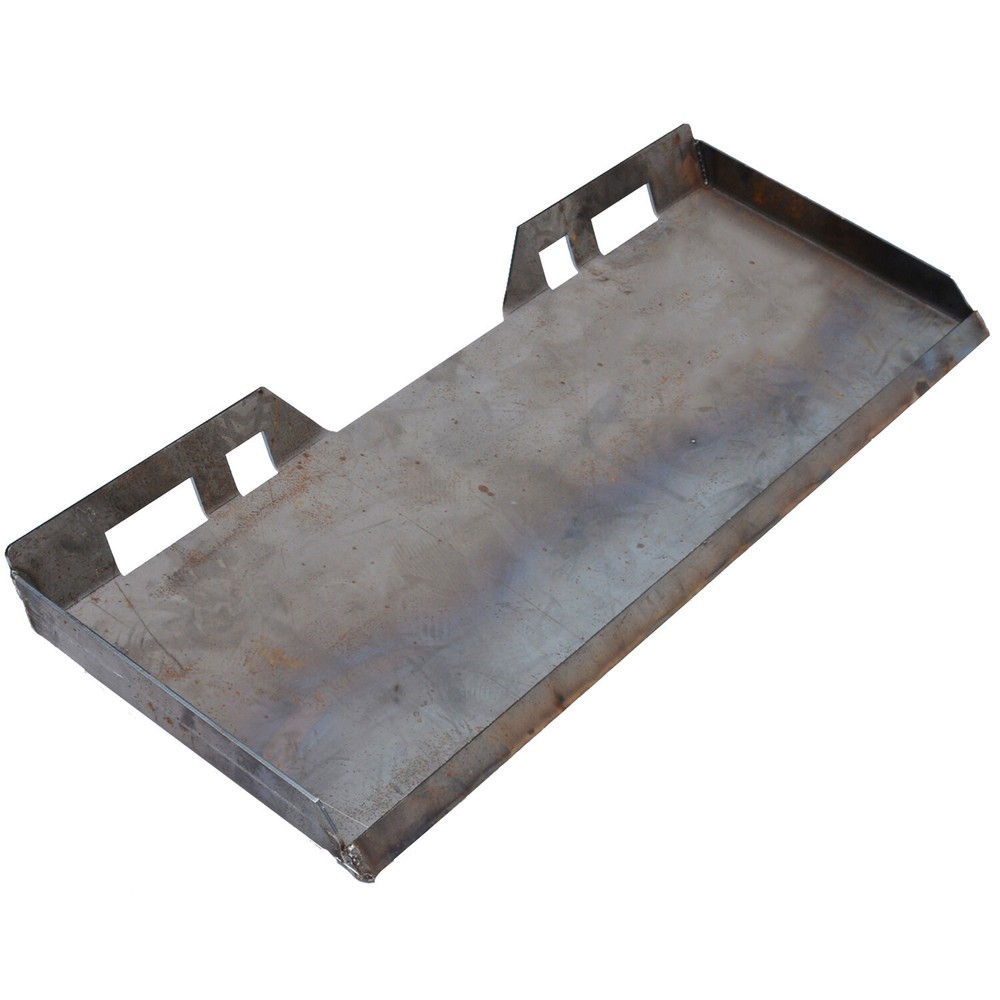 3/8" Skid Steer Loader Mount Plate Tractor Quick Attach Attachment Adapter Steel