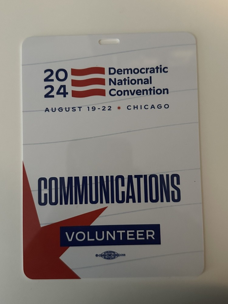 DNC 2024 Badge