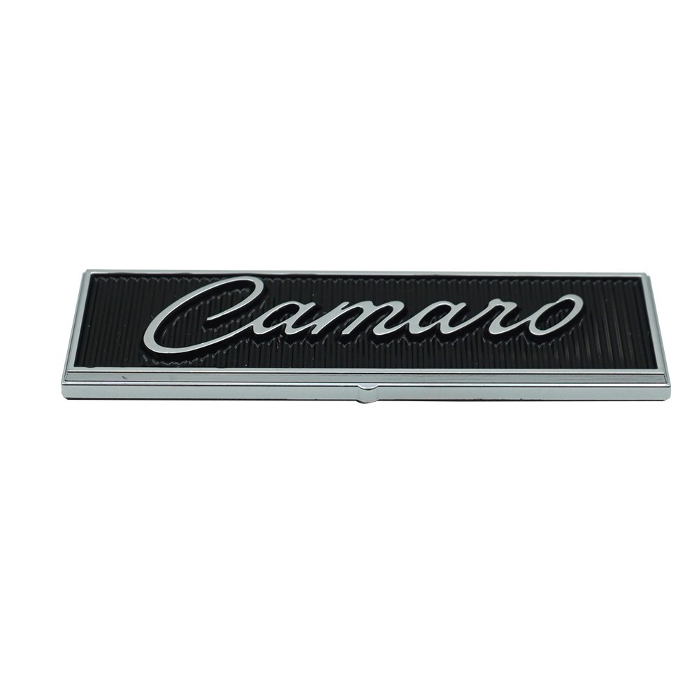2Pcs Door Panel Emblem Script Standard Interior Trim Badge For Camaro