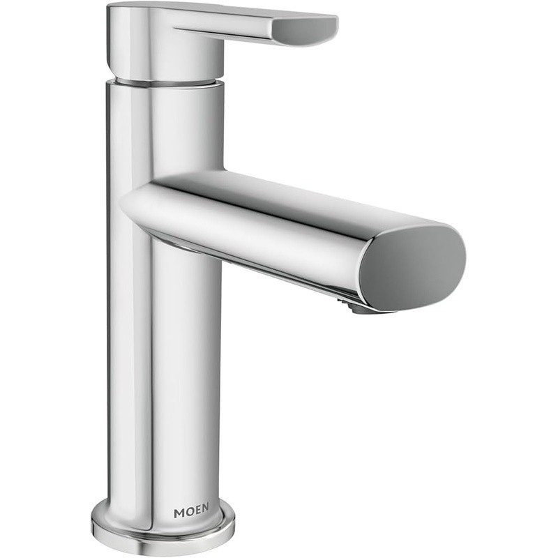 Single Handle Bathroom Faucet Temperature Control Chrome Deck Mount Water Saving