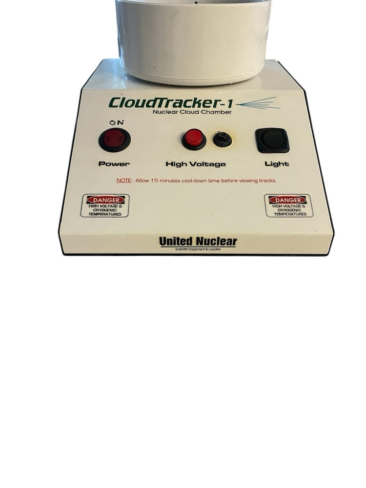 United Nuclear Cloud Chamber CloudTracker-1 Subatomic Particle Detector