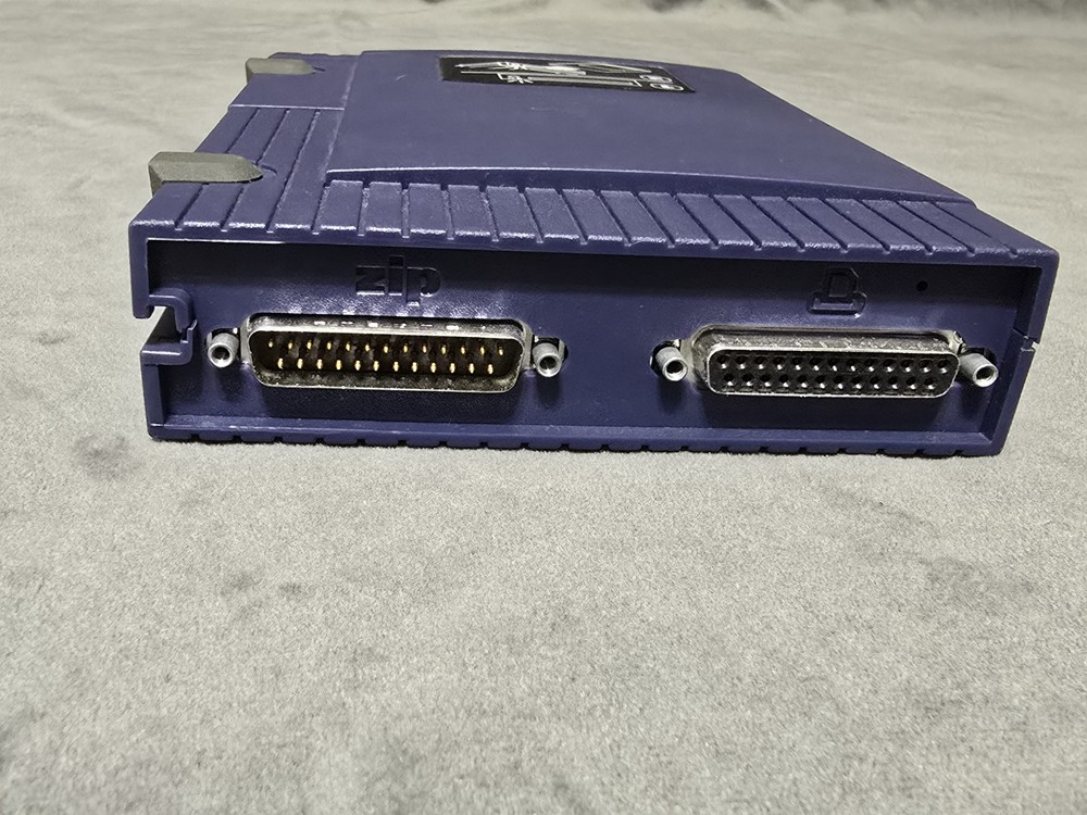 Iomega Zip 100 Z100P2 Drive External With Parallel Cable & AC Adapter