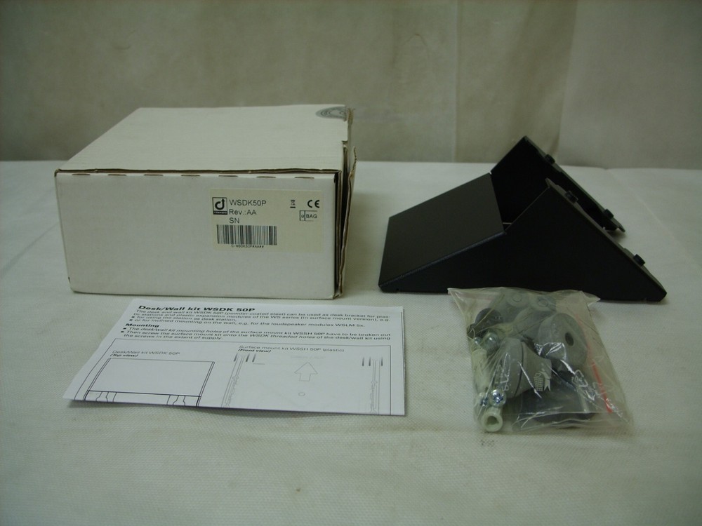 COMMEND - INTERCOM DESKTOP & WALL MOUNT BRACKET KIT - WSDK50P - *NEW OLD STOCK*