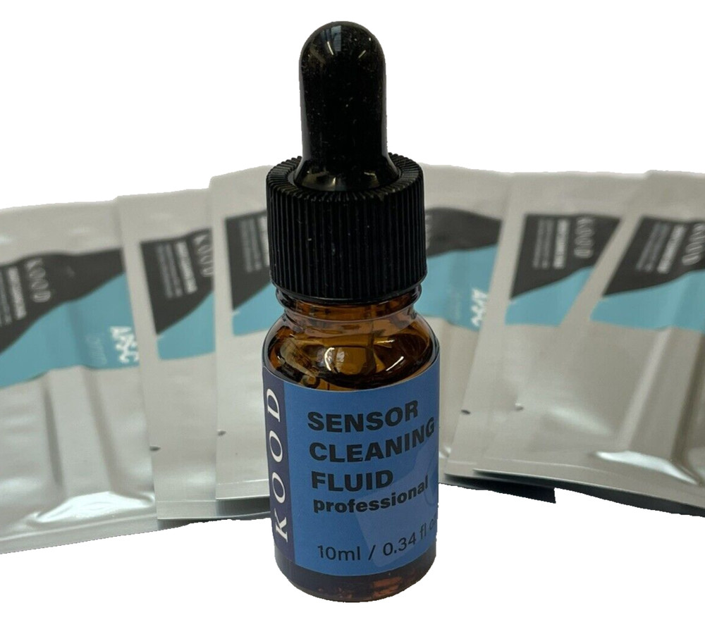 Pro APS-C Sensor Cleaning Kits Swabs & 10ml sensor Cleaning fluid