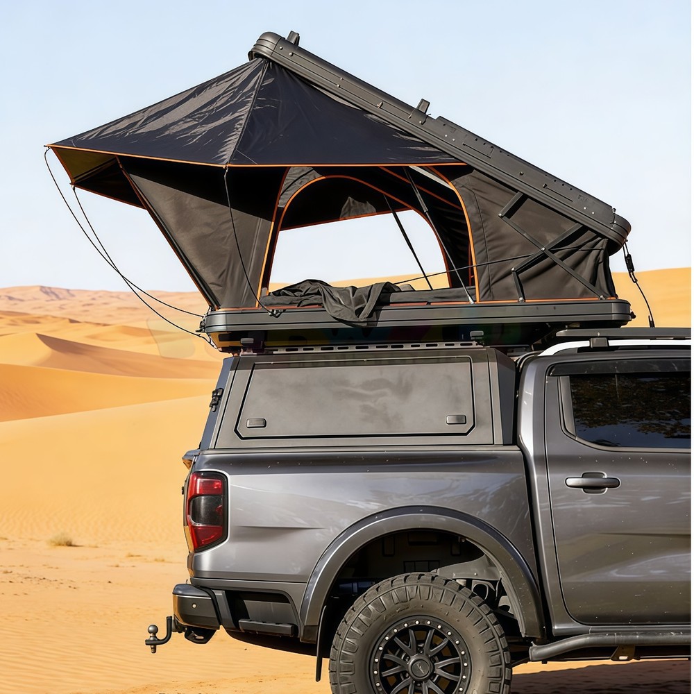 Quick Setup Lightweight Hard Shell Rooftop Tents Camping Tent