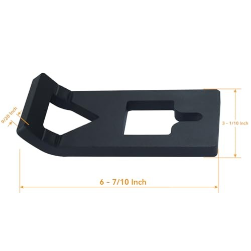 Heavy-Duty Steel T-Post Puller Plate, T Post Puller Fence Post Puller, T Post